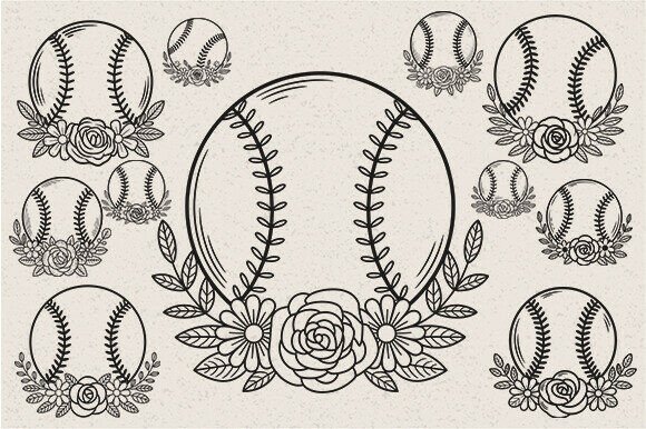 Floral Baseball SVG Bundle Review