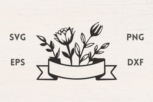 Floral Ribbon SVG Review