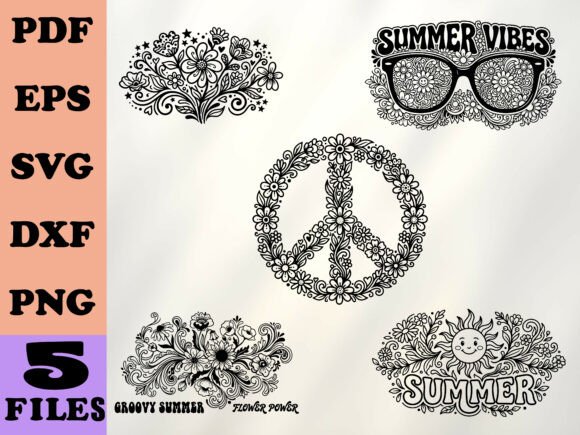 Groovy Floral Summer SVG Review