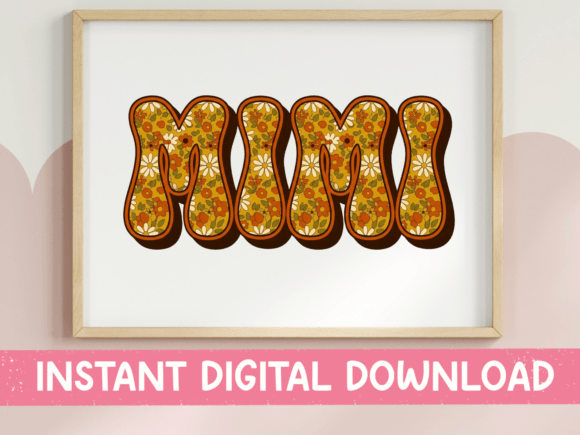 Mimi Bold Floral Bubble SVG